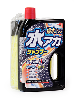 Soft99 Super Cleaning Shampoo + Wax для темных, 750 мл