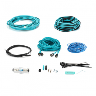 Aspect Комплект проводов AWK-8.2PRO для 2-кан. усилителя, (OFC), 8AWG, 2RCA-2RCA