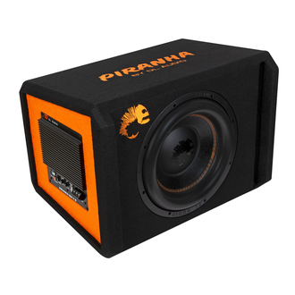 DL Audio Сабвуфер активный Piranha 12A Black V2