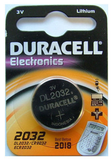 Duracell Батарейка CR2032